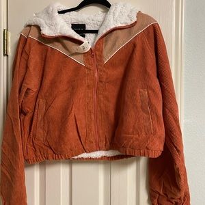 Cotton on- Burnt orange corduroy jacket